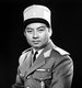 Cambodia: King Norodom Sihanouk in French uniform and kepi in 1953, one year before Cambodian independence